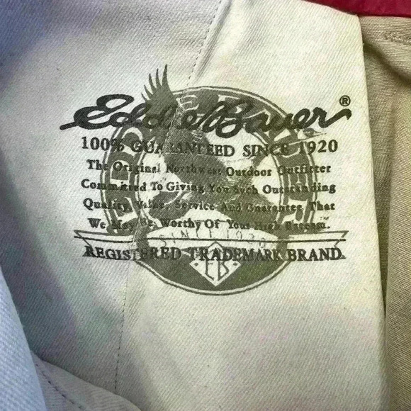 Eddie Bauer Men’s Khaki Shorts - Picture 4 of 5